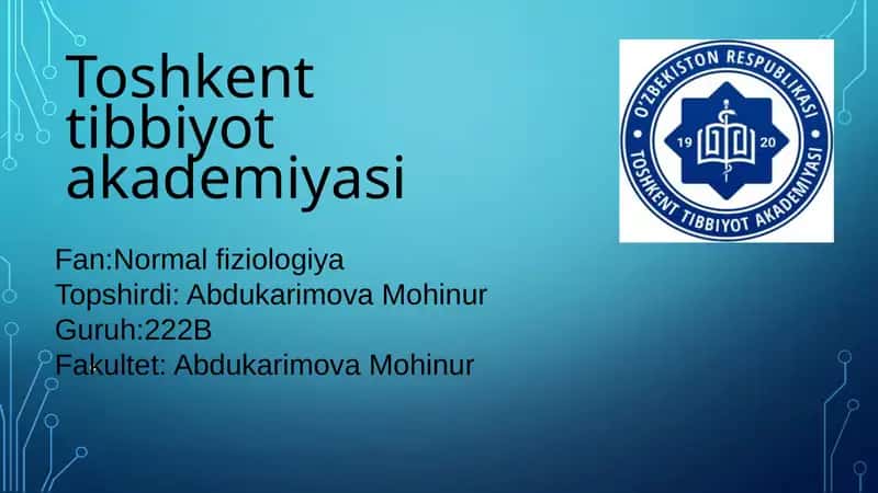 Muskullar xossalarini o'rganish usullari. Tetanus