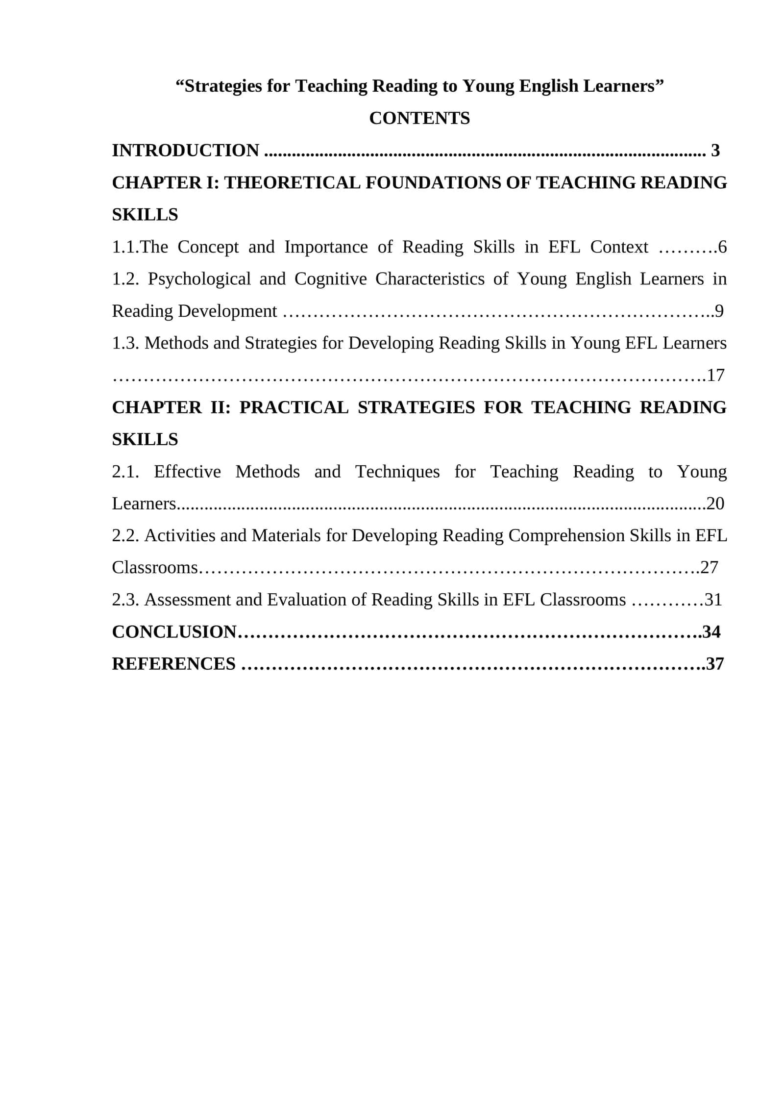 Strategies for Teaching Reading to Young English Learners