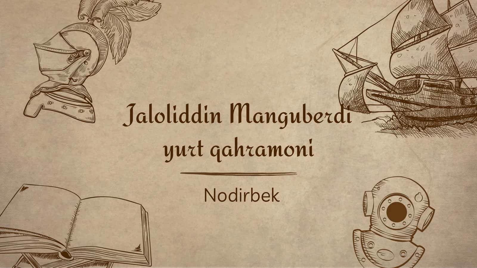Jaloliddin Mnguberdi