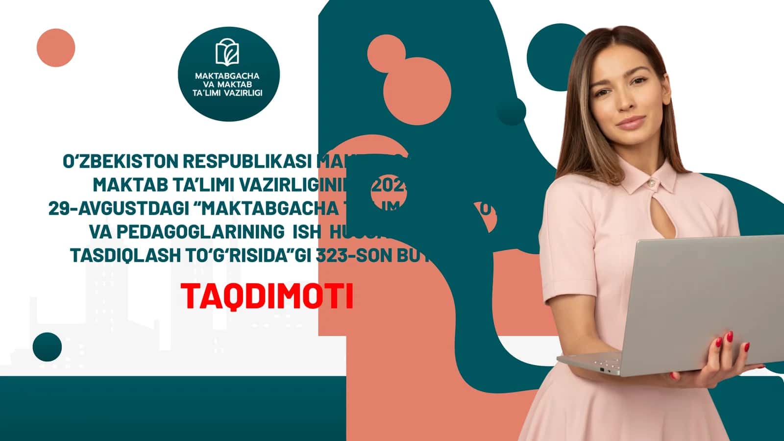 MAKTABGACHA TA’LIM TASHKILOTI VA PEDAGOGLARINING ISH HUJJATLARINI TASDIQLASH TO‘G‘RISIDA”GI 323-SON BUYRUG‘I.