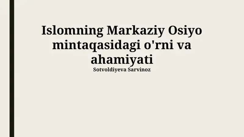 Ayollar va Islom