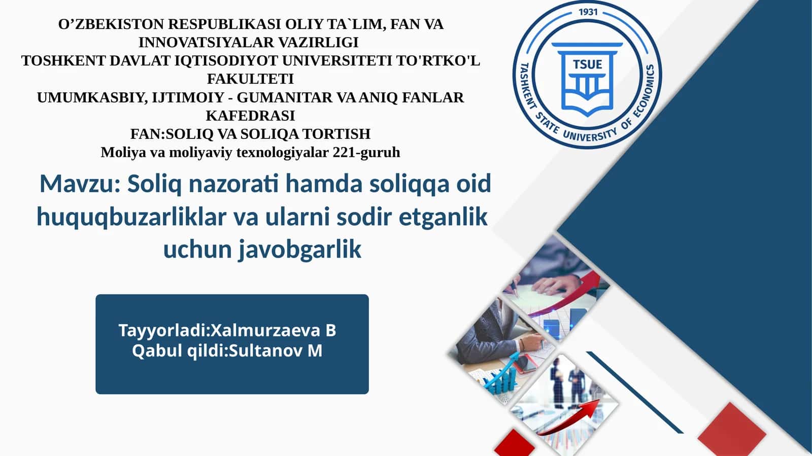 SOLIQLAR VA SOLIQQA TORTISH