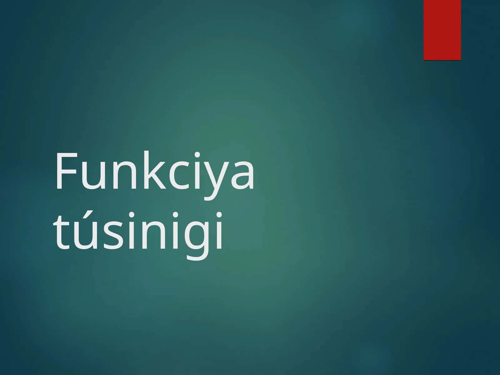 Teskari funksiya