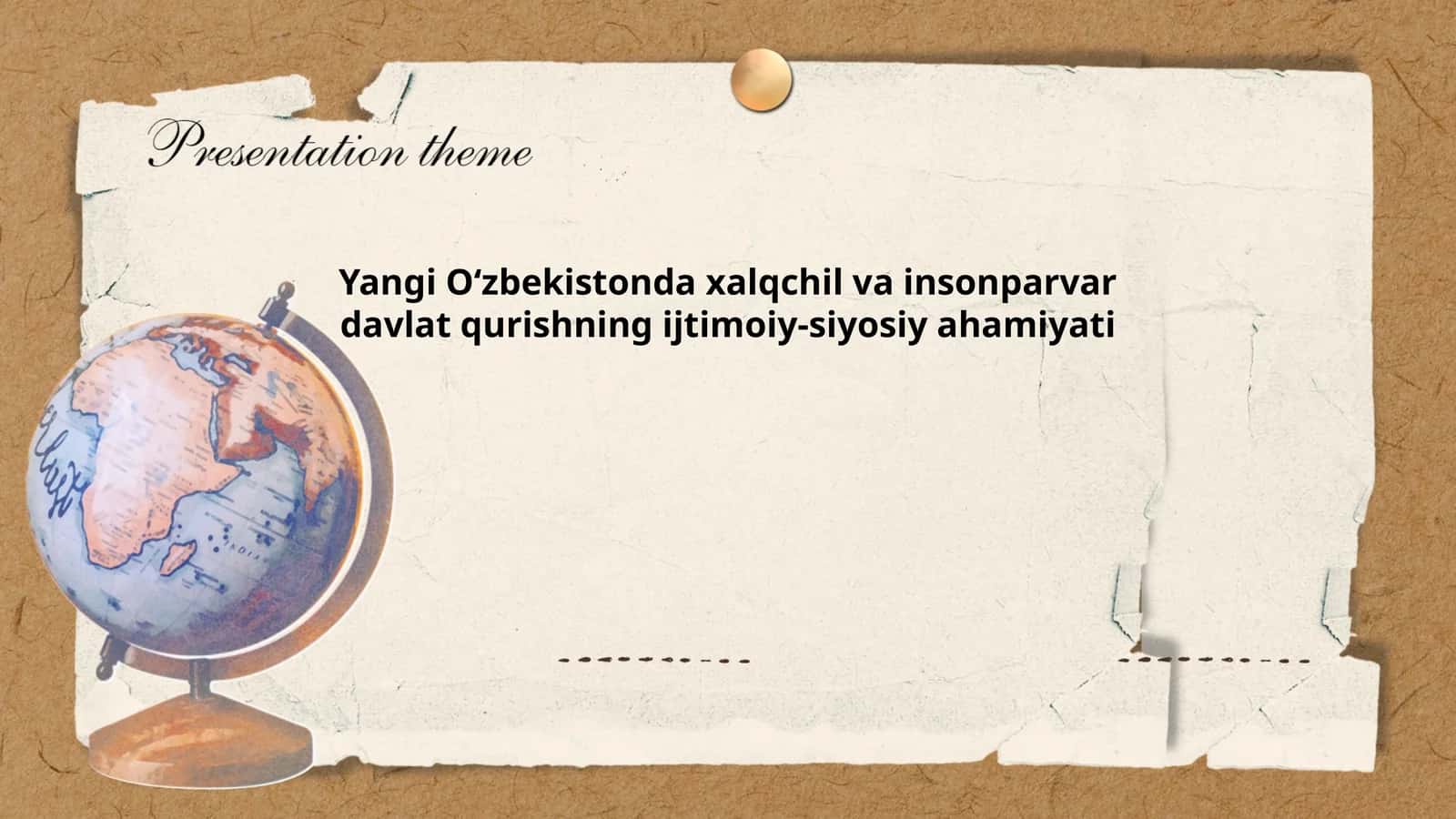 Yangi Oʻzbekistonda xalqchil va insonparvar davlat qurishning ijtimoiy-siyosiy ahamiyati