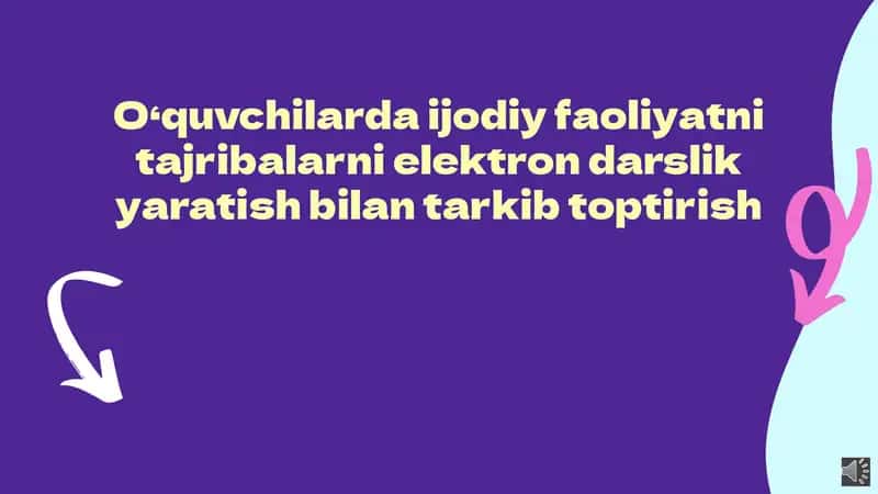 Elektrondarsliklar yaratish