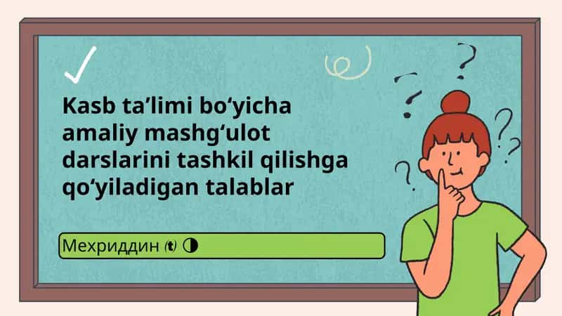 Amaliy Mashg'ulotlar Rejalashtirish