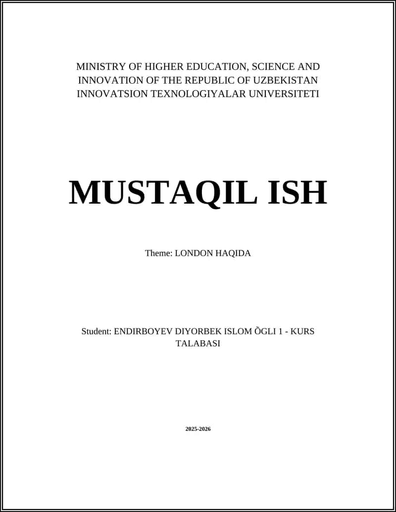 History of London