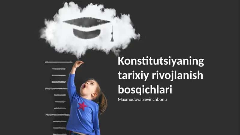 Konstitutsiyaning tarixiy rivojlanish bosqichlari