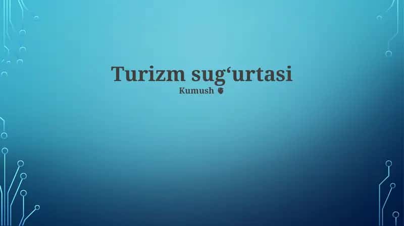 Turizm sugʻurtasi
