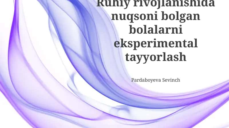 Eksperimental O'qitishning Asosiy Tamoyillari