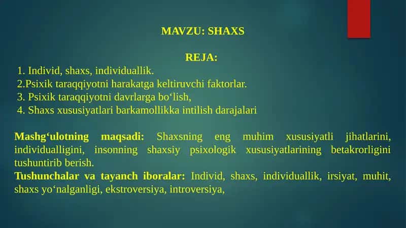 SHAXS