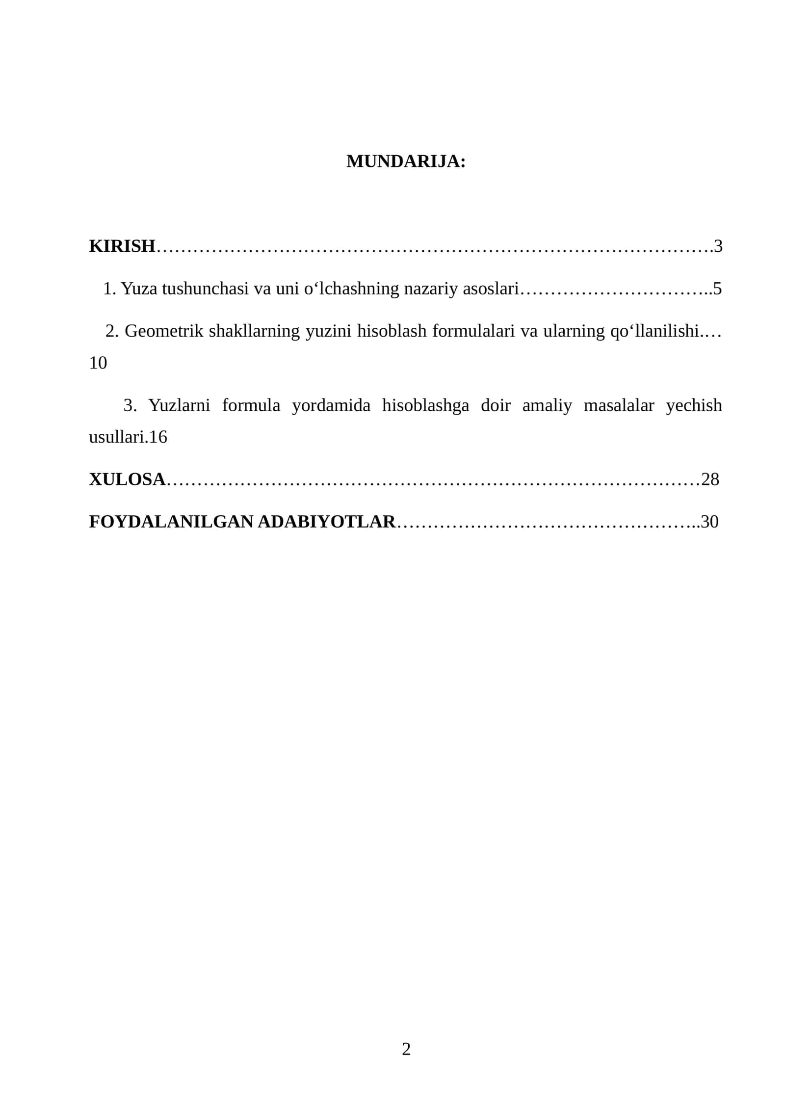 Geometriya matematikasi