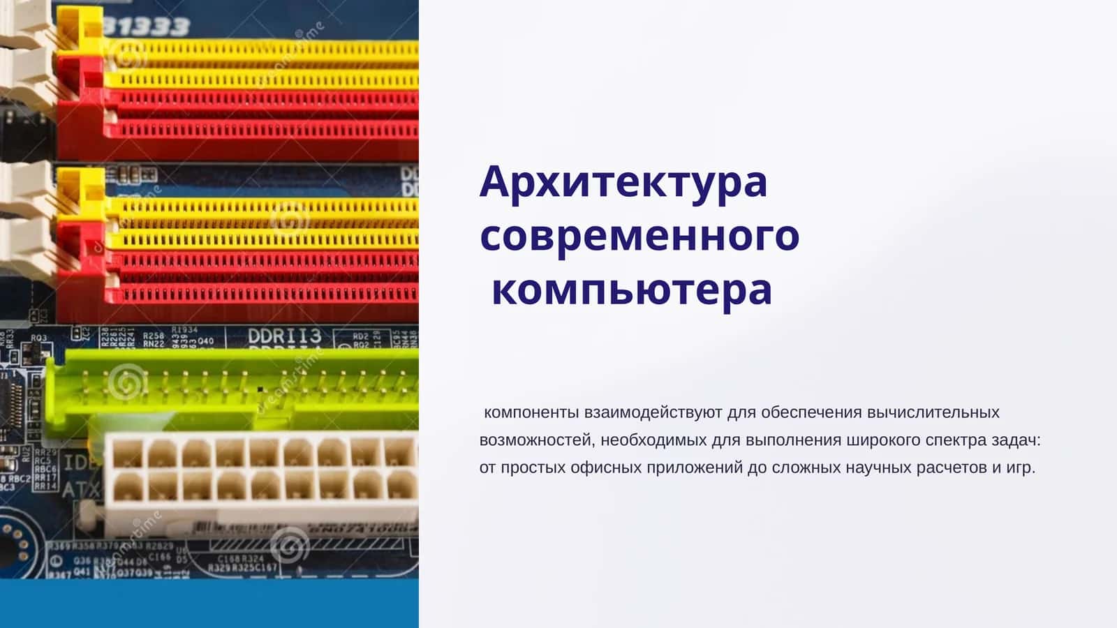 Архитектура современного компьютера