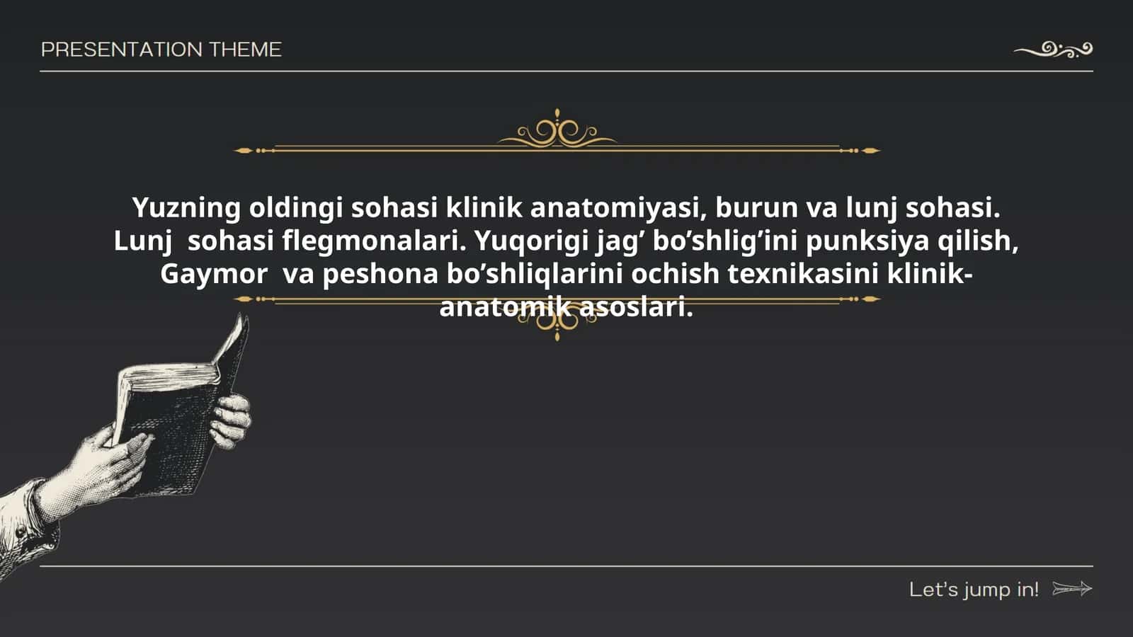 Yuzning oldingi sohasi klinik anatomiyasi: burun va lunj sohasi. Lunj sohasi flegmonalari. YUqorigi jag’ bo’shlig’ini punksiya qilish, Gaymor va peshona bo’shliqlarini ochish texnikasini klinik-anatomik asoslari