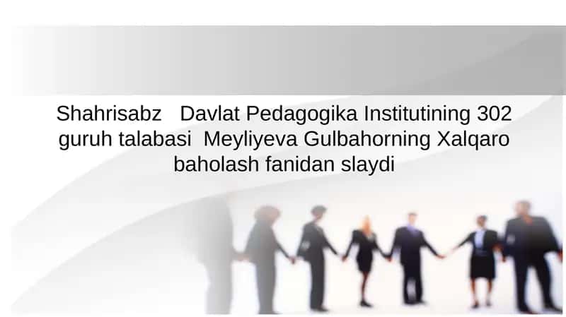 TIMSS xalqaro tadqiqotlarning mamlakatimiz hayotiga tutgan o’rni va ahamiyati