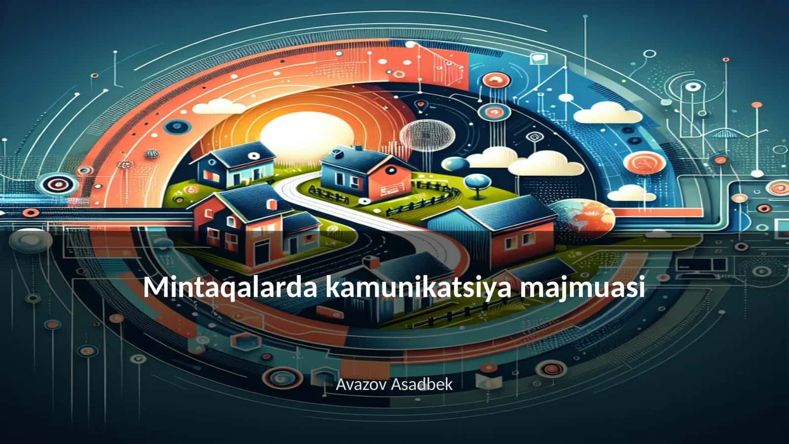 Mintaqalarda kamunikatsiya majmuasi