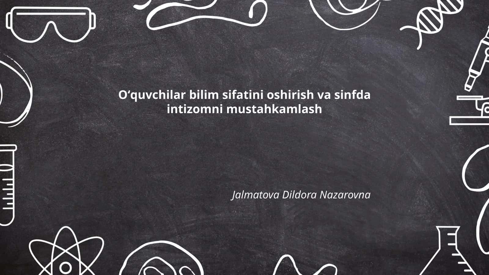 Ta'lim metodlarini yangilash