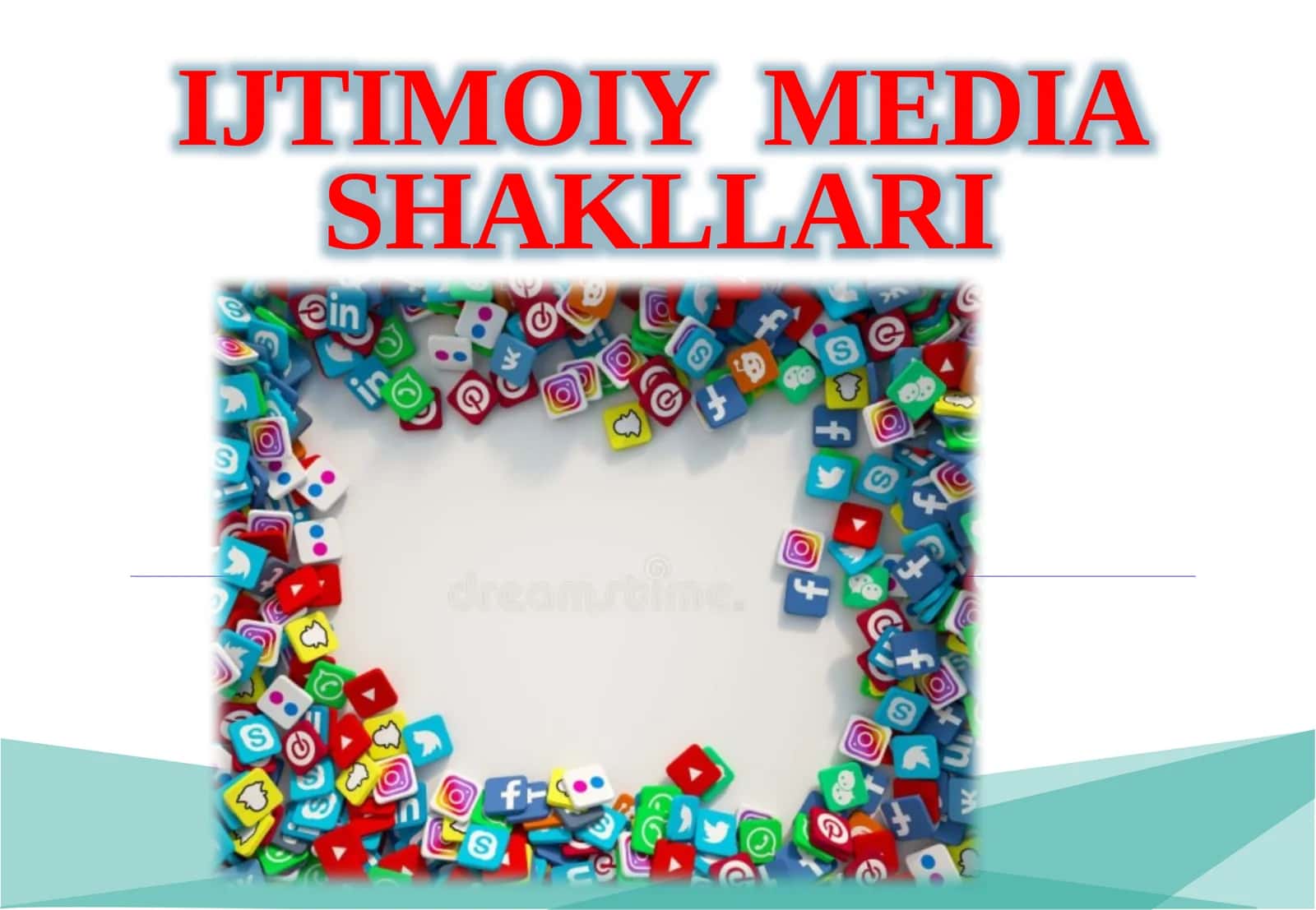 IJTIMOIY MEDIA SHAKLLARI