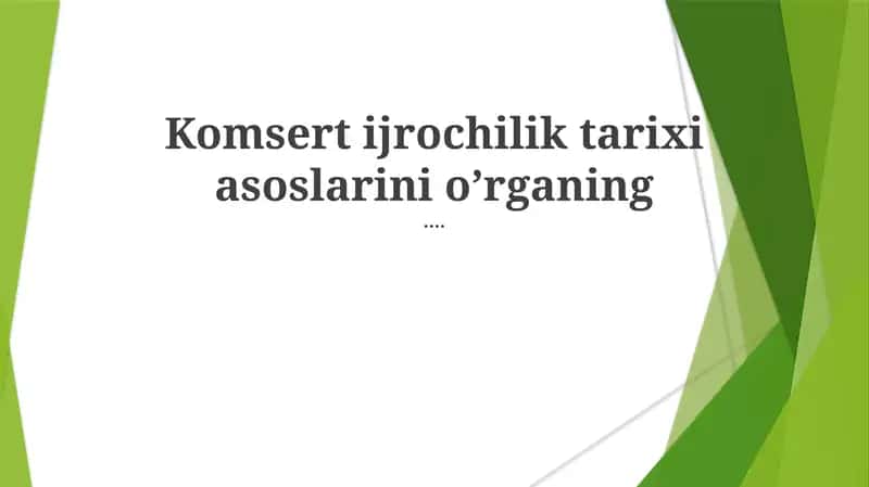Ijroiya Harakatlarning Tarixiy Misollari