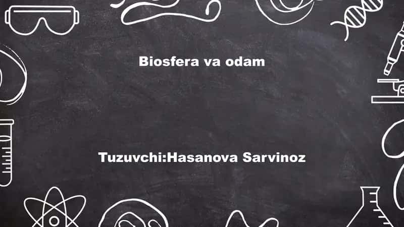 Biosfera va odam