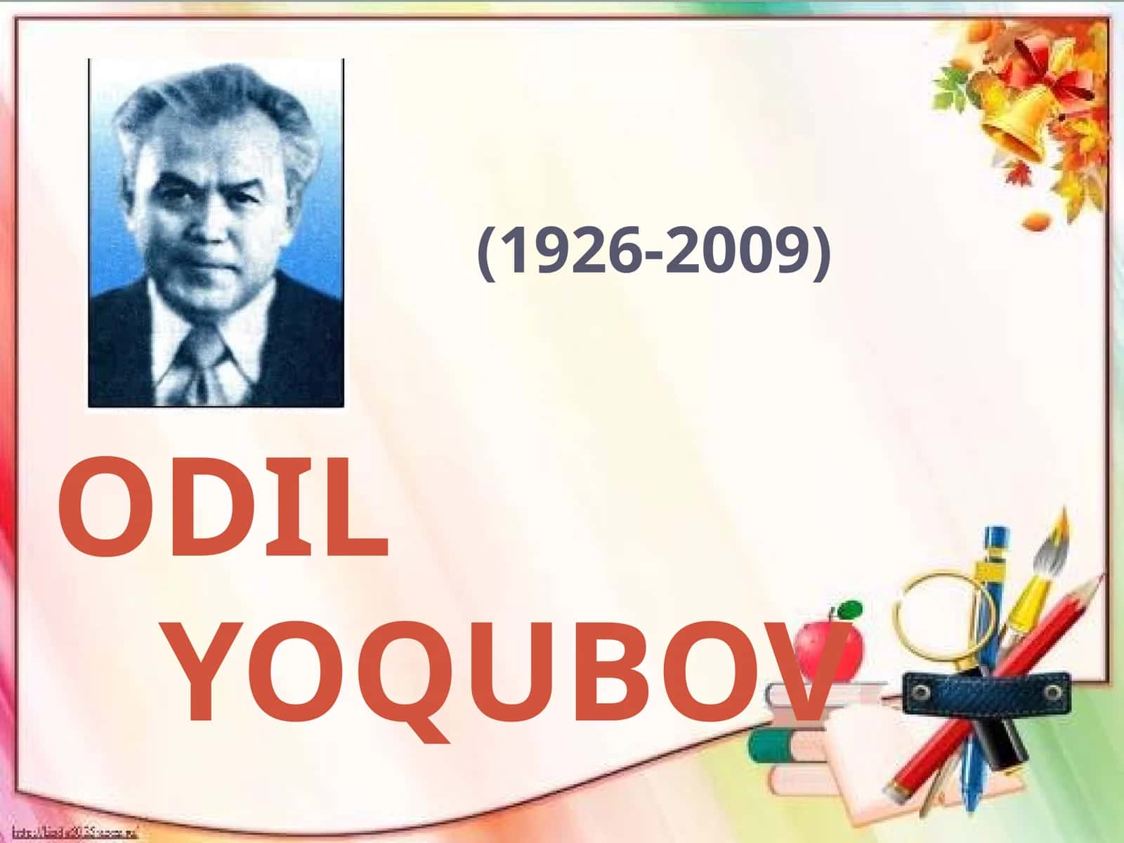ODIL YOQUBOV