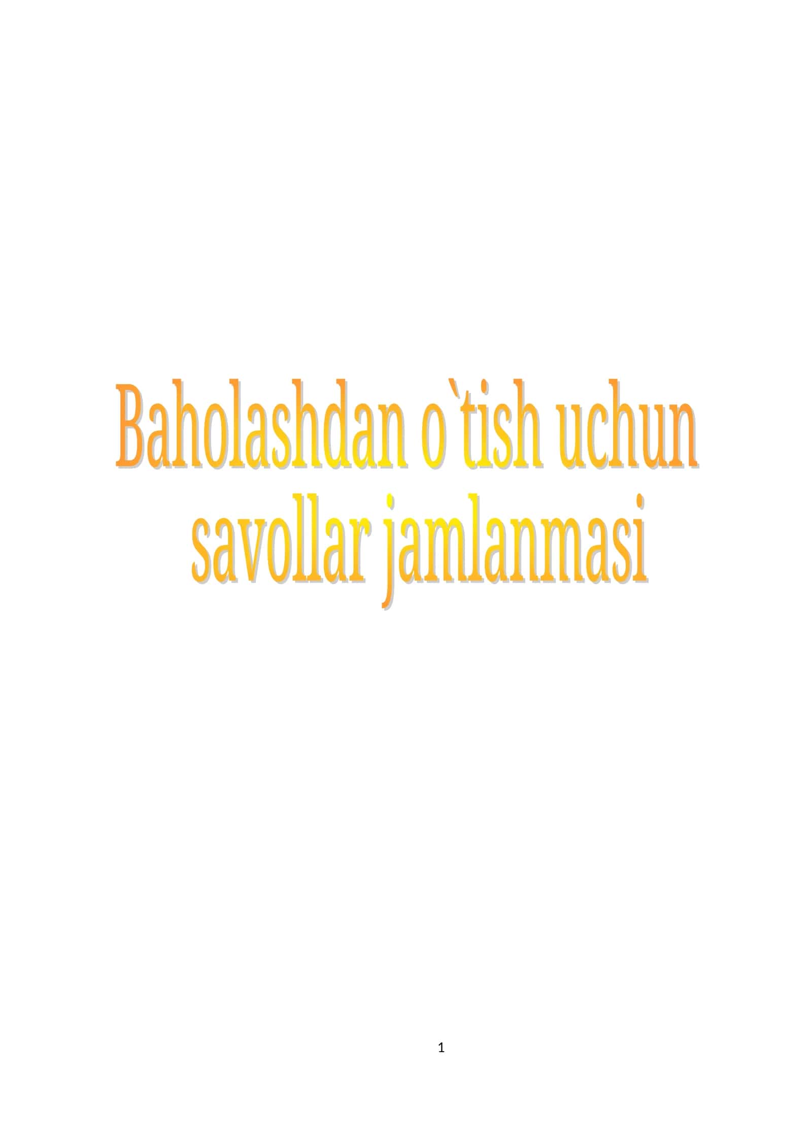 Maktabgacha va maktab ta’limi tizimi xodimlarini qayta tayyorlash