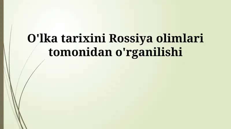 Mintaqaviy tarixni o'rganish