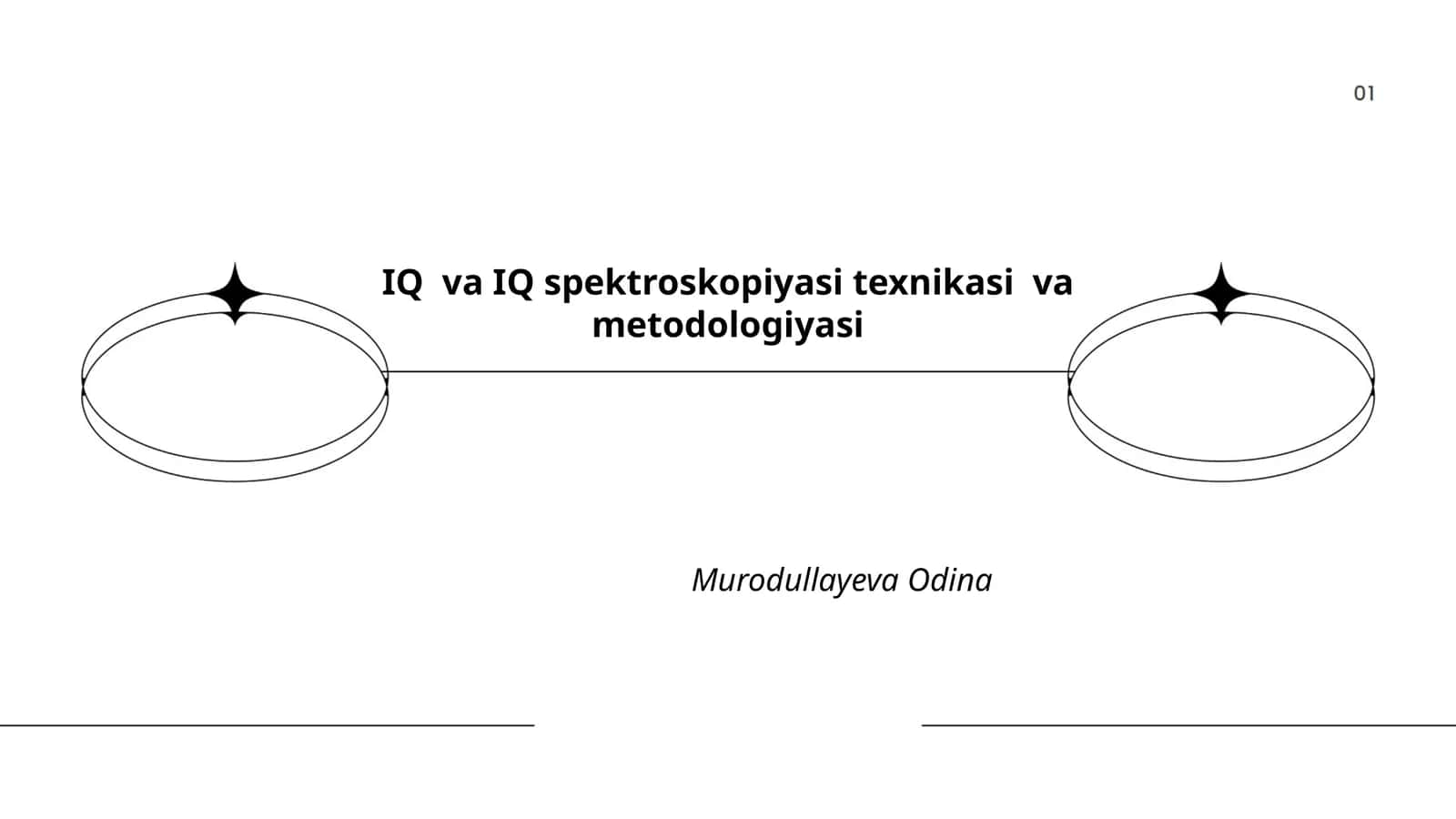 IQ va IQ spektroskopiyasi texnikasi va metodologiyasi