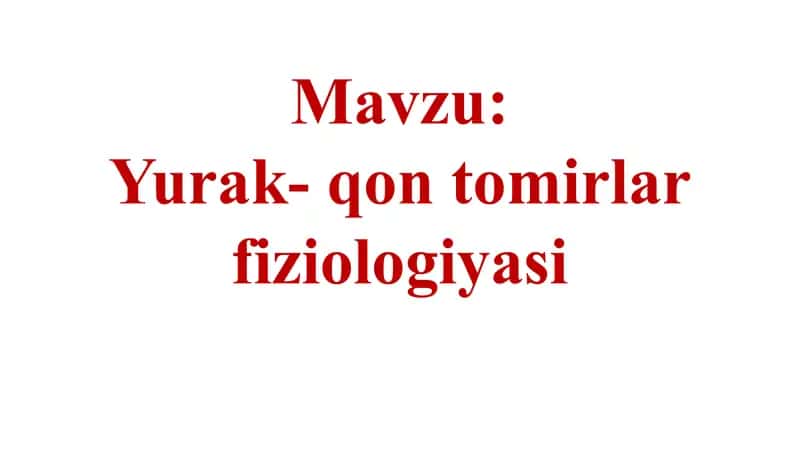 Yurak qon tomirlari
