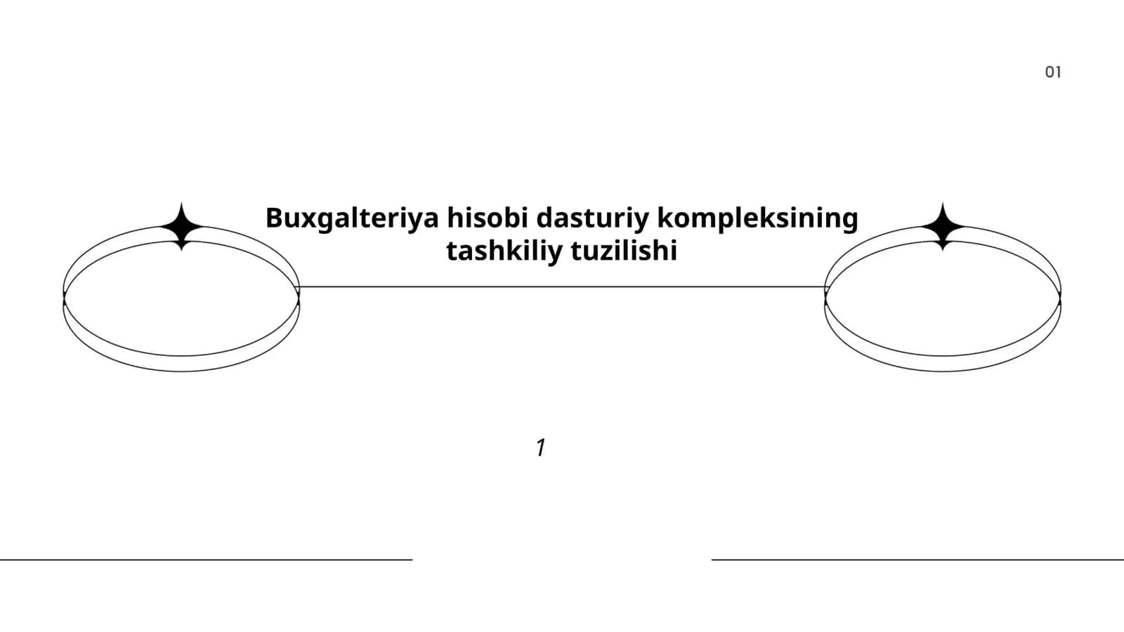 Buxgalteriya hisobi dasturiy kompleksining tashkiliy tuzilishi