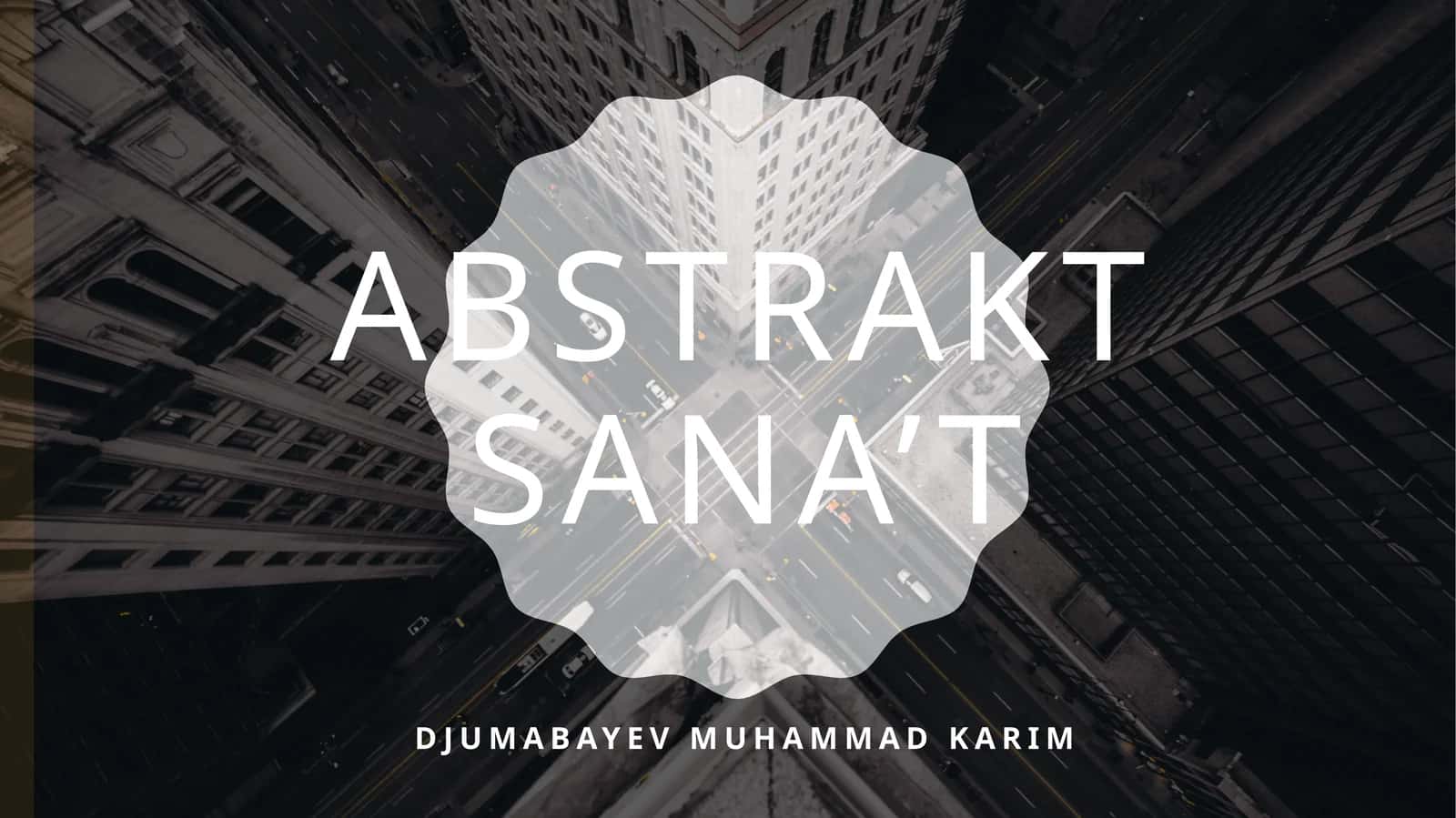 Abstrakt sana’t