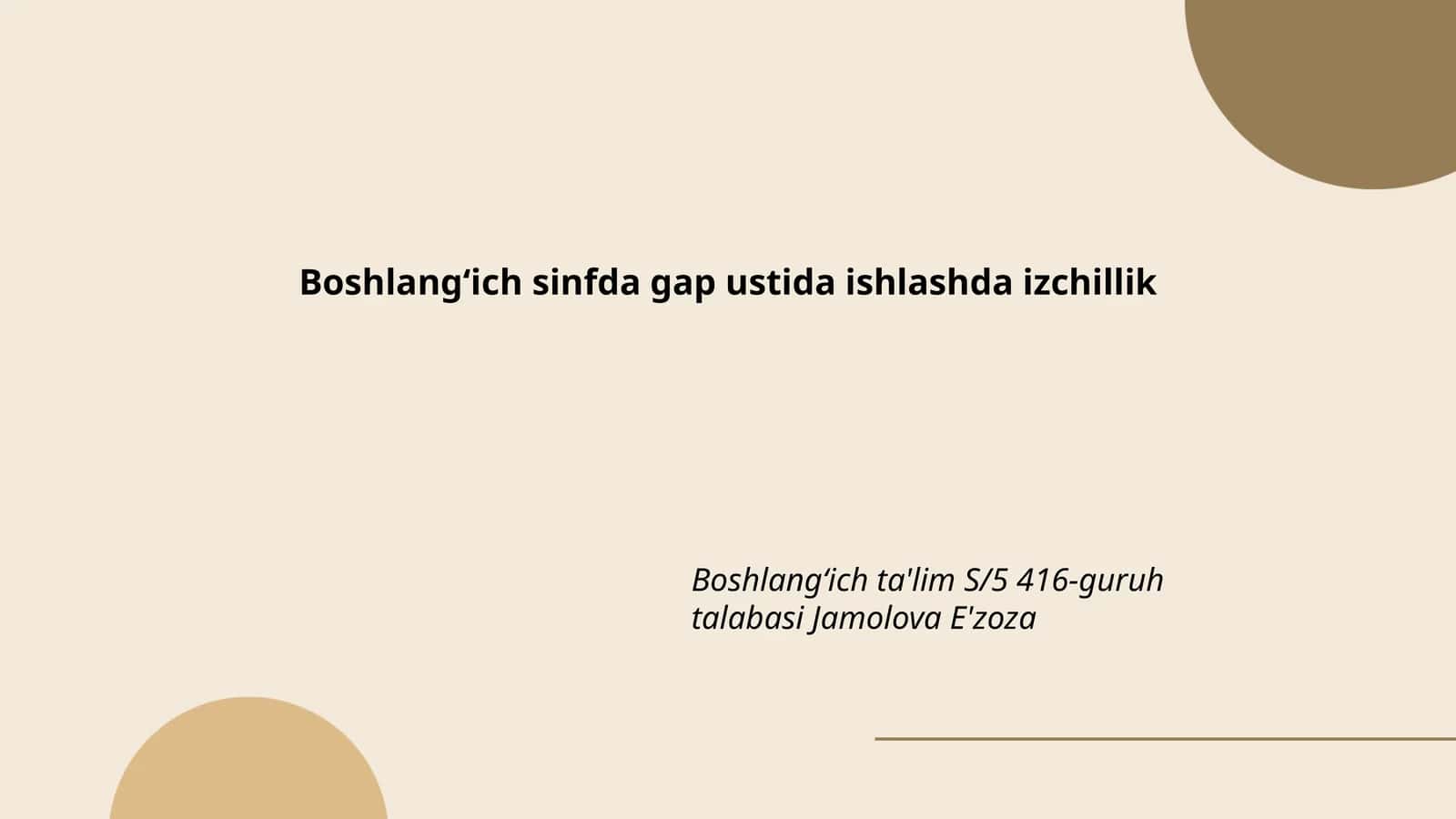 Gapning tarkibiy qismlari