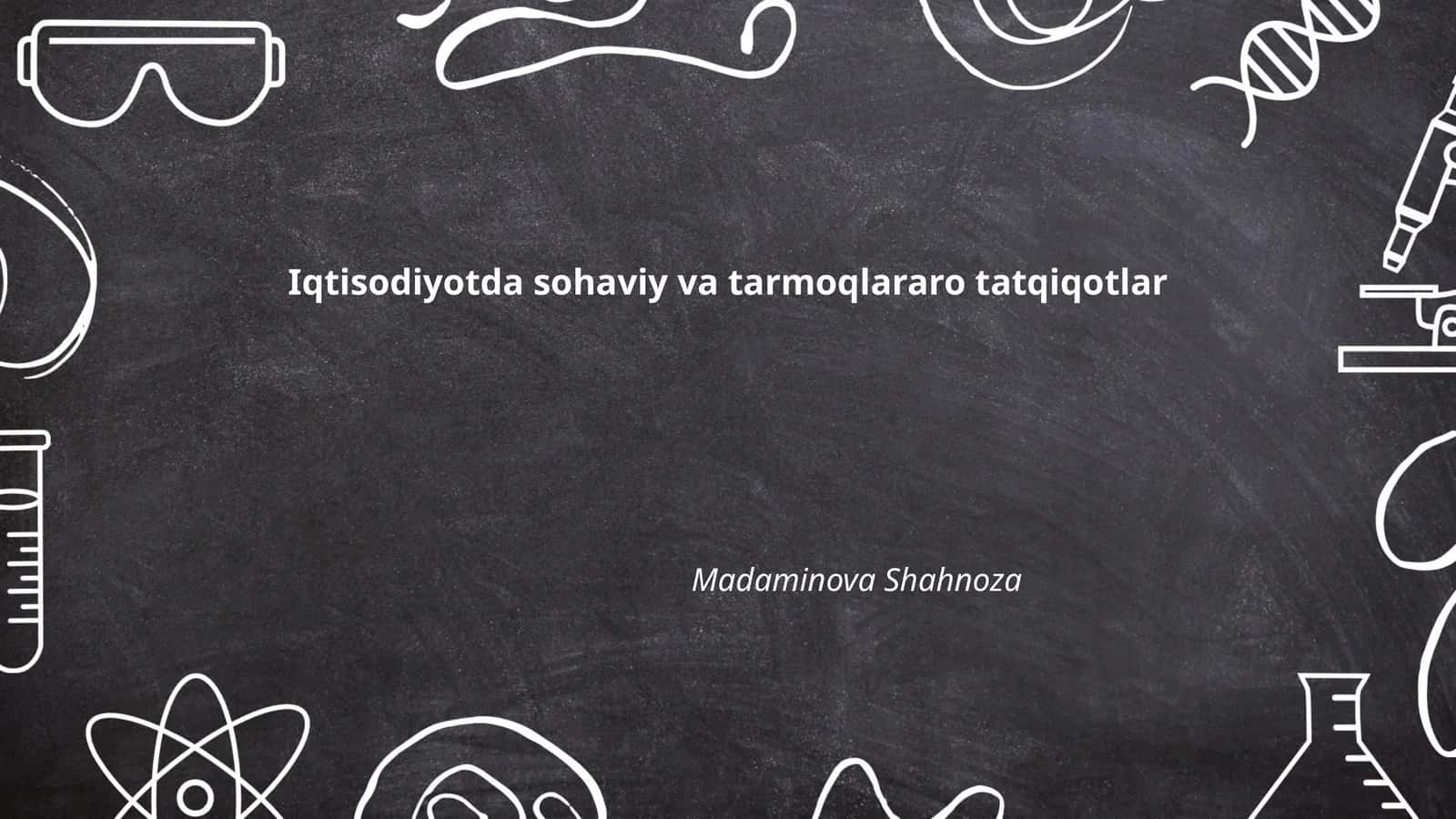 Qishloq xo'jaligi iqtisodiyoti