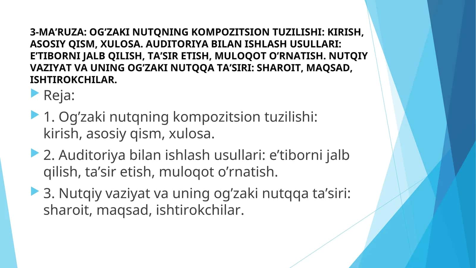 OG’ZAKI NUTQNING KOMPOZITSION TUZILISHI
