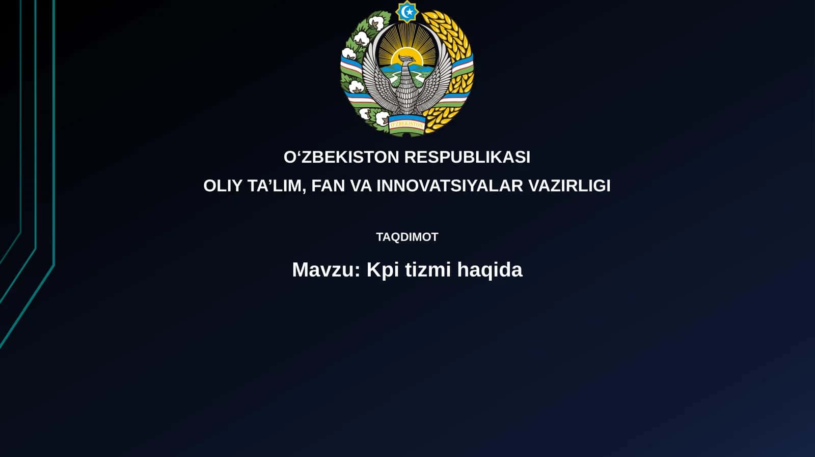 KPI Ekstremizmihaqida