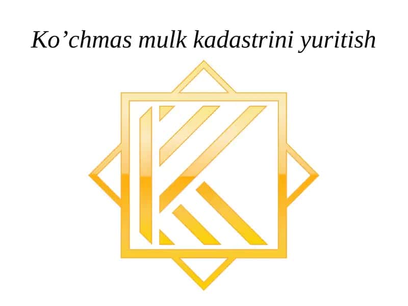 Ko'chmas mulk kadastrini yuritish