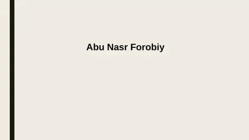 AbuNasrForobiy
