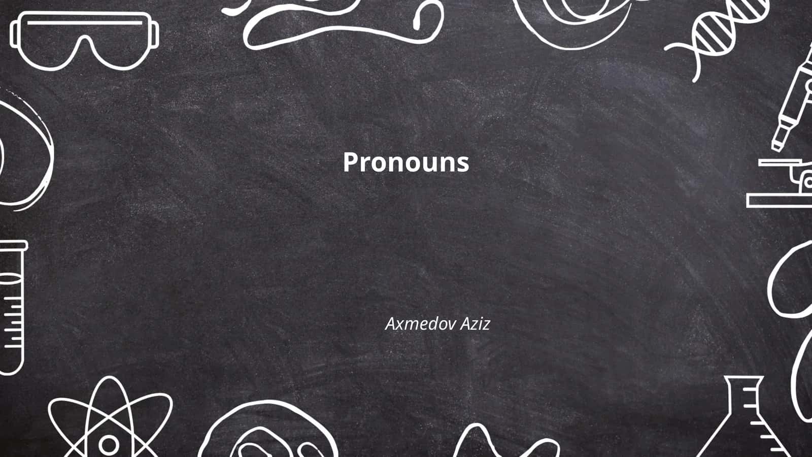 Pronouns