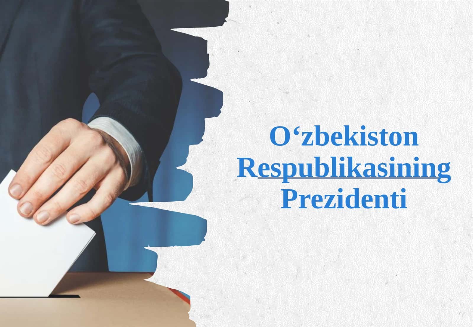 O‘zbekiston Respublikasining Prezidenti