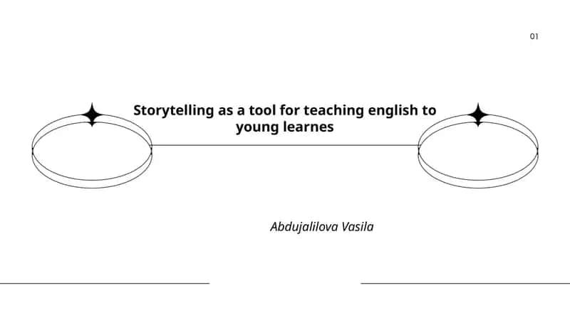 Storytelling as a tool for teaching english to young learners
