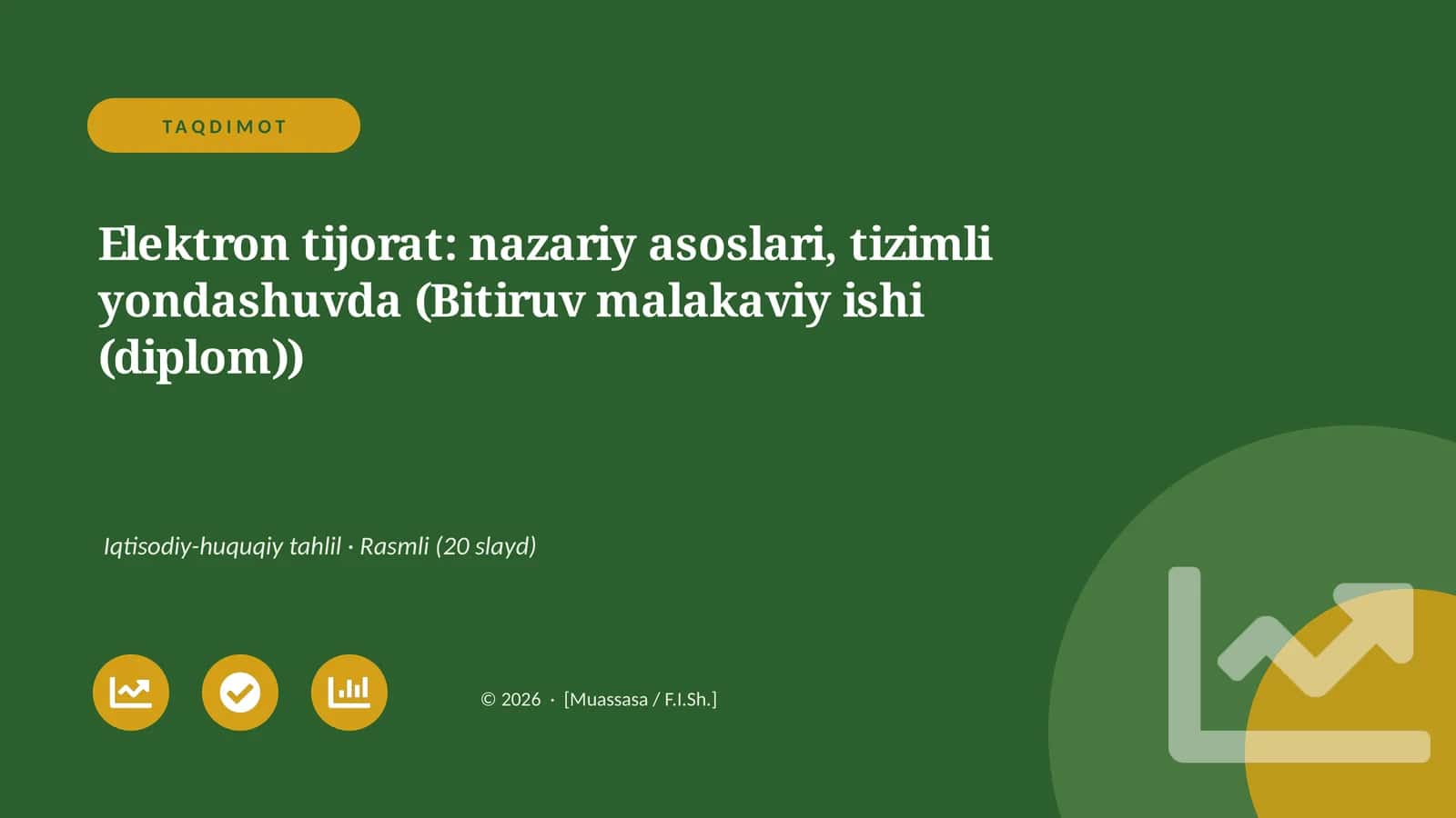 Elektron tijorat: nazariy asoslari, tizimli yondashuvda (Bitiruv malakaviy ishi (diplom))