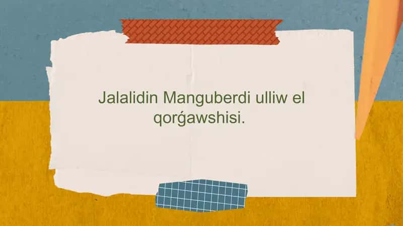 Jalalidin Manguberdi