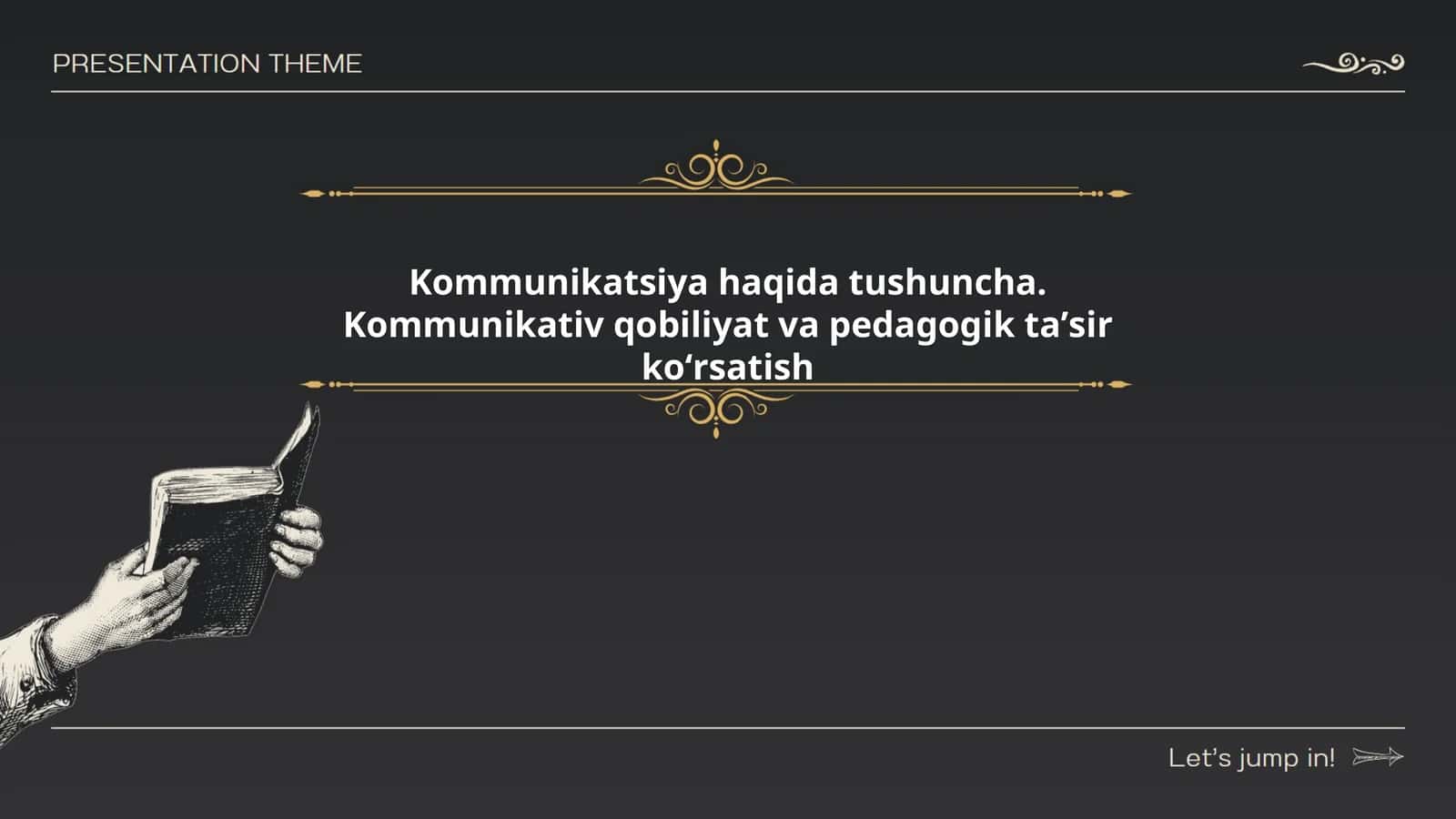 Kommunikatsiya haqida tushuncha