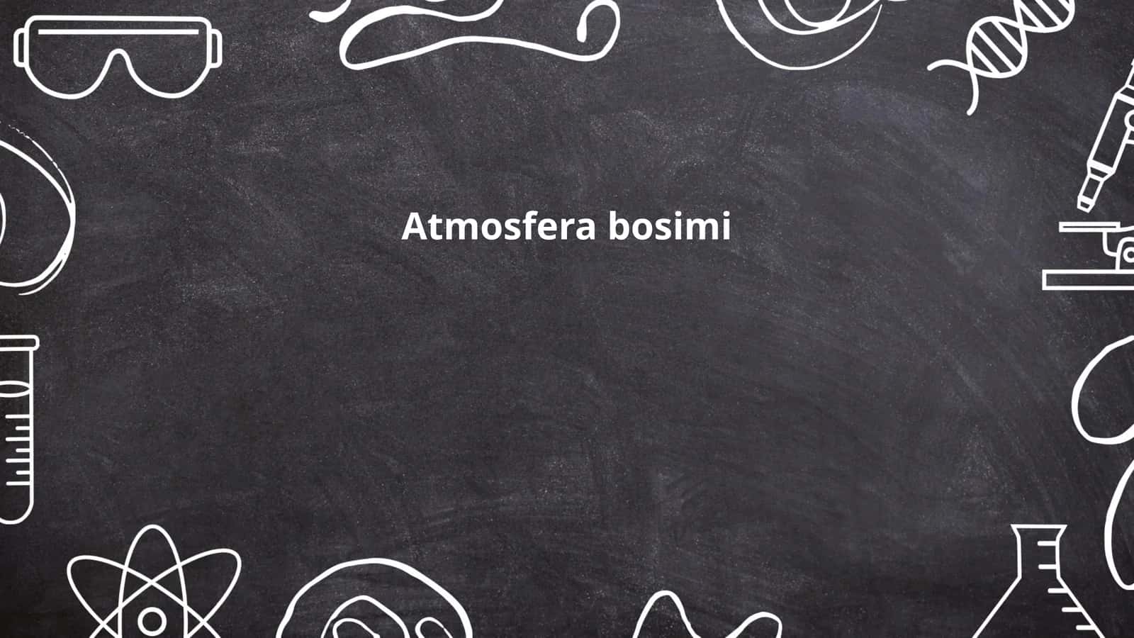 Atmosfera bosimi