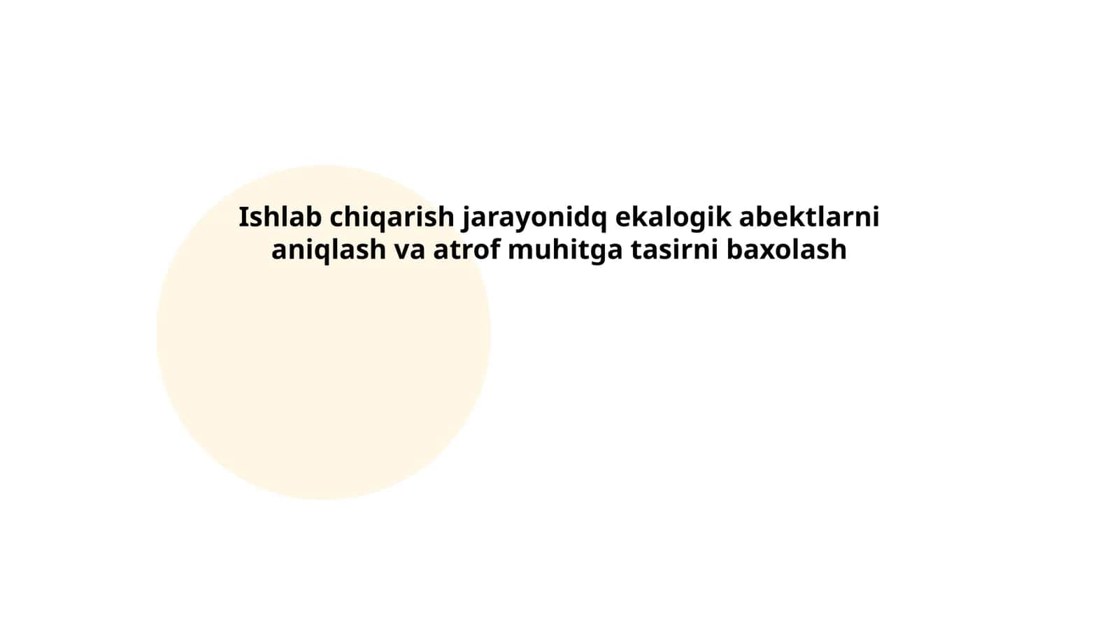 Ekologik monitoring va atrof-muhitning muhimi