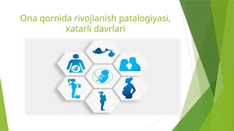 Ona qorni davriving okasini va patalogiyasi