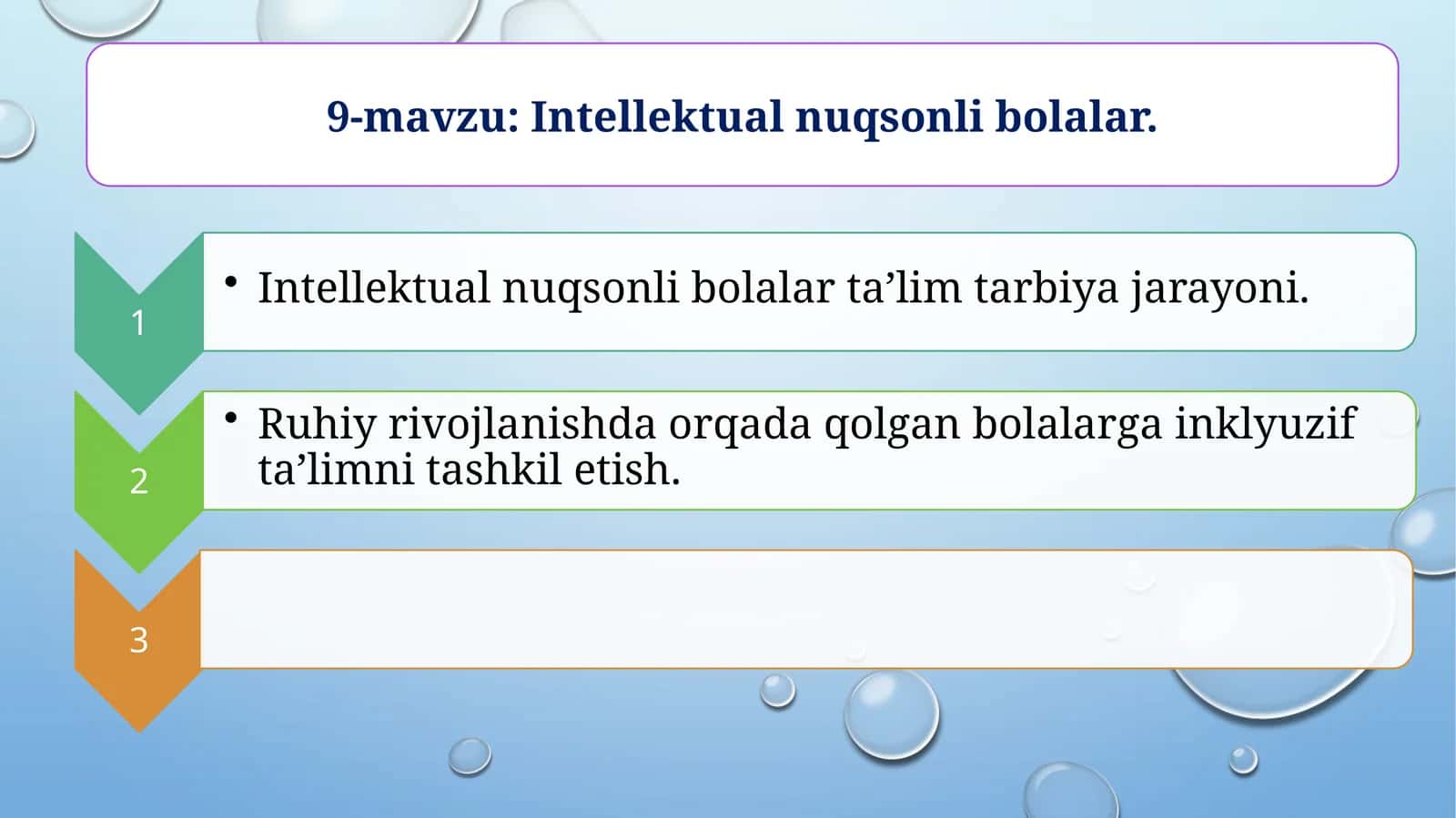 Oligofreniyada intellektual miqyos