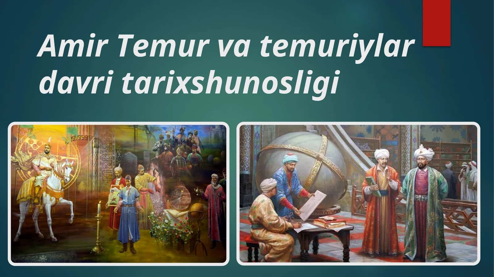 Amir Temur va temuriylar davri tarixshunosligi