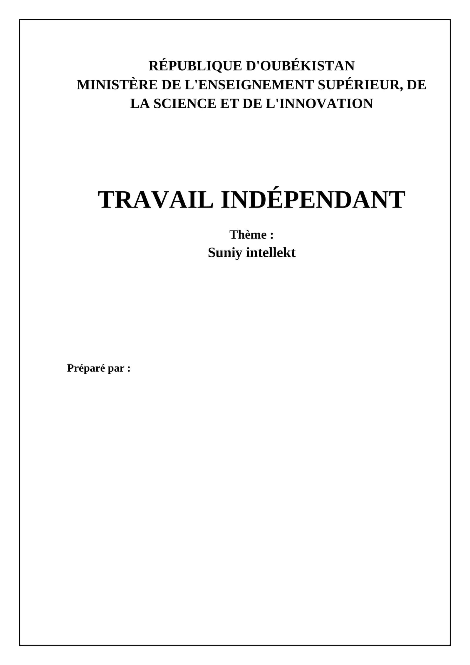 Suniy intellekt