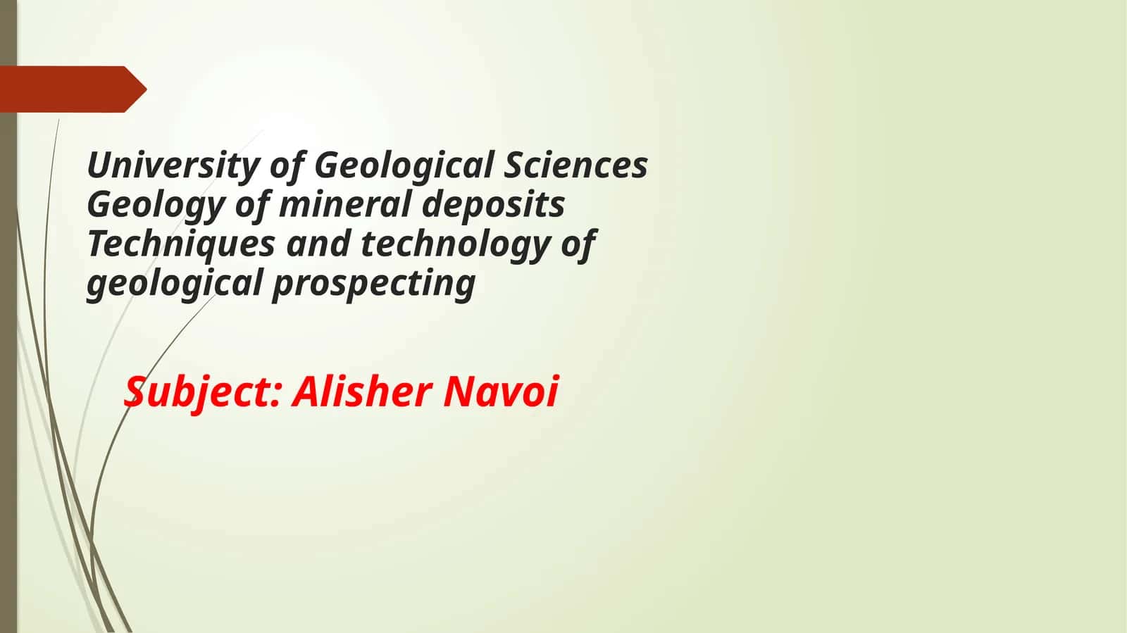 Alisher Navoi in English